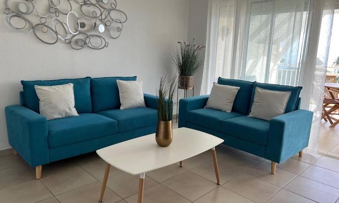 Saint-Claude Apartment | KANOA LODGE piscine et vue mer