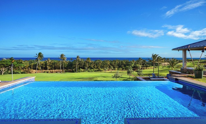 Poipu Apartment | Kauai Oasis Luxe Ocean View, Pool SPA AC Sleep22