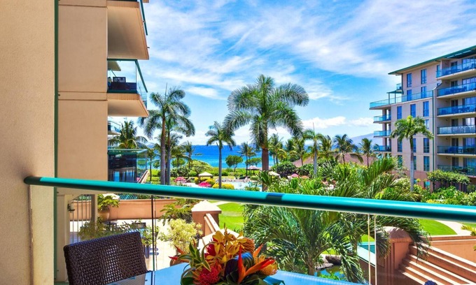 Honokowai Condo | KBM Resorts | Spacious 5-Bedroom Honua Kai Collection | Multi Unit Listing | Same Floor | Ocean Views + 4 Free Rental Cars! HKH-318/23/44/48