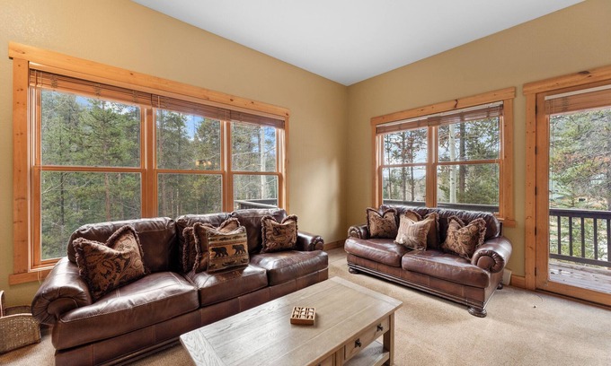 Keystone Condo | Keystone Condo Only 2 Mins from Slopes & River Run, Treed Views from Balcony!