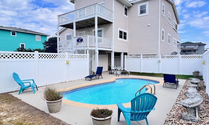 Sea Retreat House | KH4411, Fire Pit, Pets! Fantastic Ocean Views, Pool, Crow's Nest, Decks