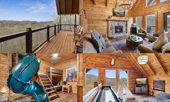 Gatlinburg - Pigeon Forge Cabin | Kid-Friendly Cabin w/a View