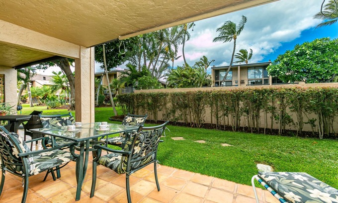 Kihei Condo | Kihei Garden Estates #E-102 Ground Floor, A/C, Steps to Pool, Great Location
