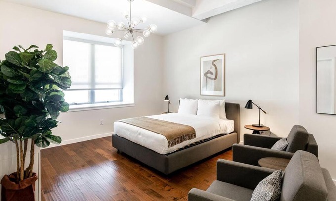Central Business District Apartment | Kislak 505 Luxurious 1BR Retreat Above the City