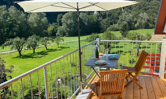 Weilburg Apartment | Kleine-Radoase, Ferienwohnung mit Balkon