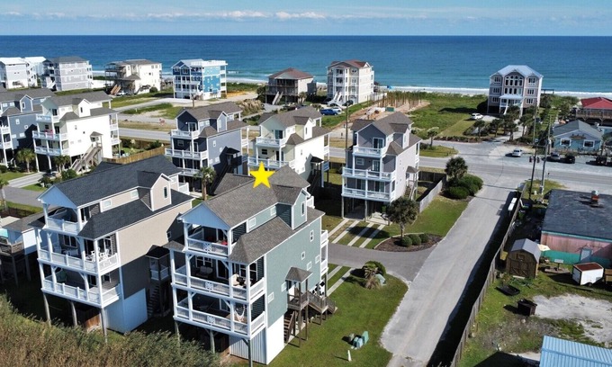Scotch Bonnet Soundside House | Knot Fade Away - Soundfront Home - Community Pool, Elevator, Short Walk to Beach