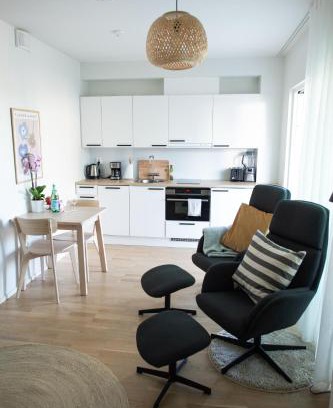Kokkola Apartment | Kokkola Charm - Central Apartment by University Center