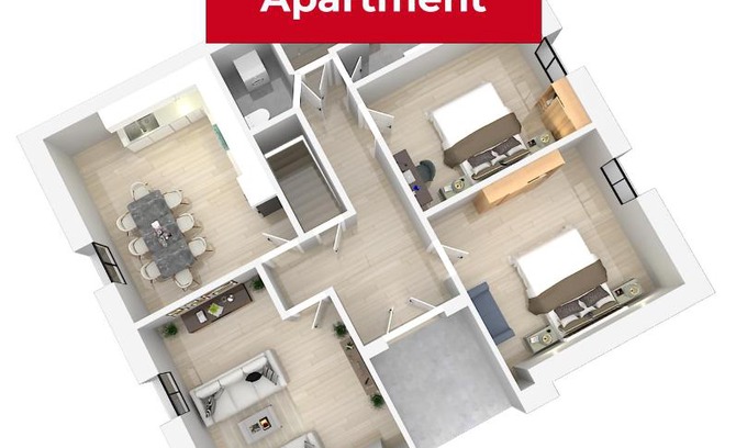 Ludersdorf-Wilfersdorf Apartment | Komplette Wohnung Nähe Autobahn - Apartment 1