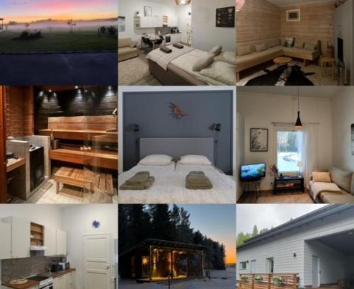 Kiiminki Apartment | Kontion keidas Maaseudulla Varattavissa myös Takkatupa ja Sauna
