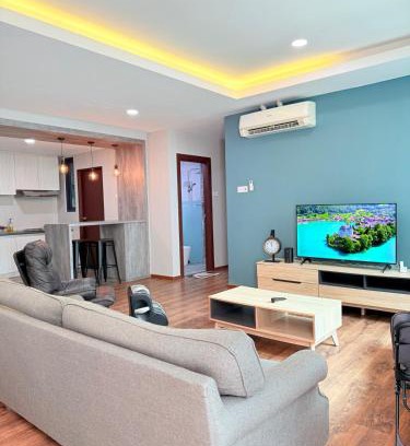 Kuching Apartment | Kuching Vivacity Jazz Suite 4 YM Homestay 3 bedroom 2 bathroom