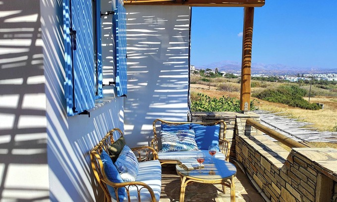 Stelida Apartment | KYMA Apartments - Naxos Agios Prokopios 7 - Amazing sea view