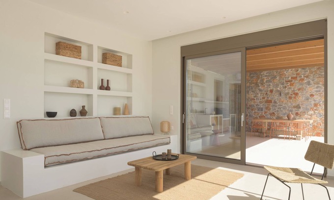 Lentas Villa | Kyma Villa, with Pool, SeaViews, close to beach