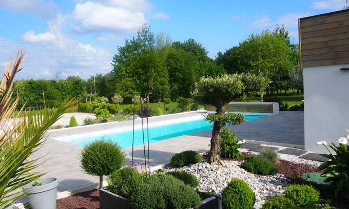 Teille Villa | L'Ecolière - Villa Piscine Chauffée - Rêve au Mans