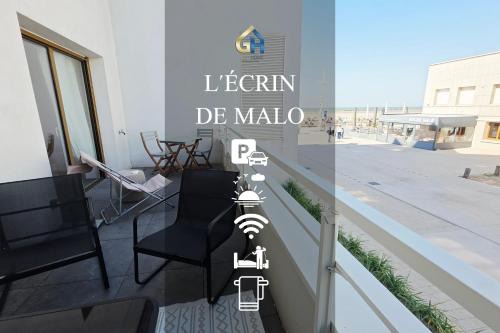 Malo-les-Bains Apartment | l'Ecrin de Malo - Vue Mer