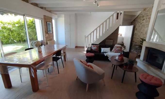 Crozon House | La Roseraie Les pieds dans l'eau Crozon peninsula