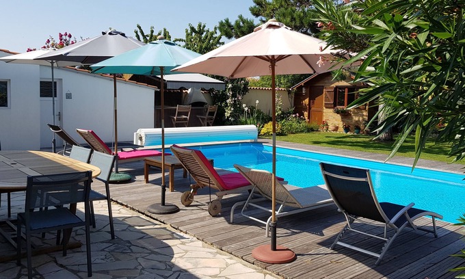 Dompierre-sur-Mer House | LA VILLA DOUCE* 3 stars - Relaxation and leisure for the whole family