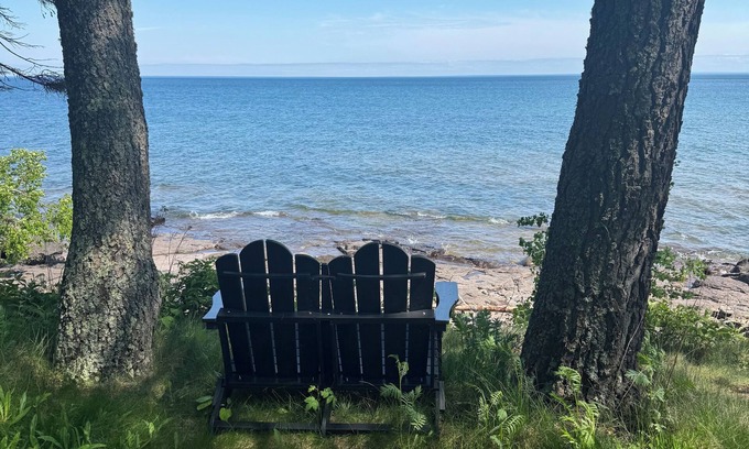 Two Harbors Cottage | Lake Front North Shore Cottage.