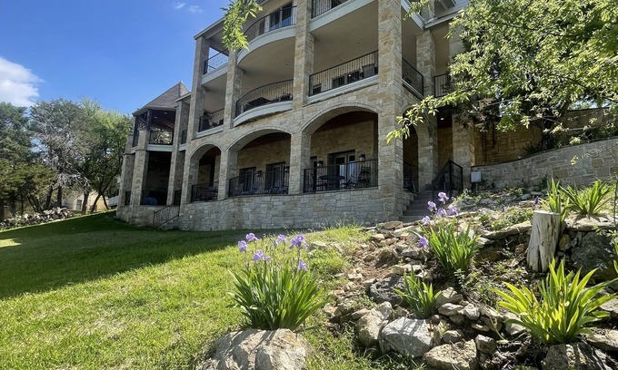 Palo Pinto County House | Lake front, three-story home! Great multi-family getaway with new WiFi!