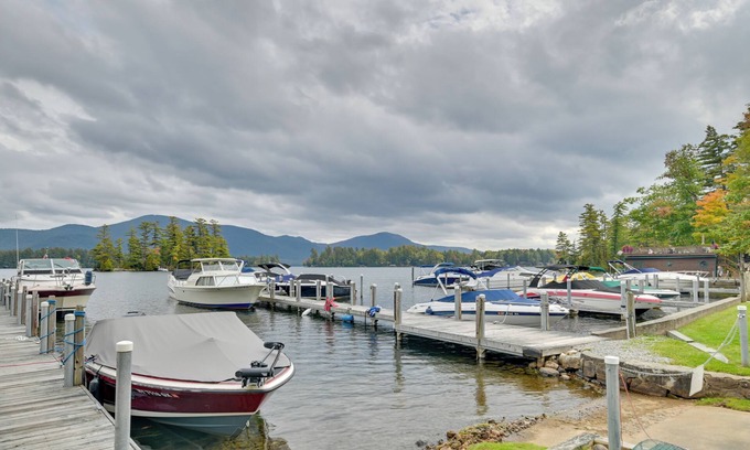 Diamond Point Cottage | Lake George Waterfront Cabin w/On-site Marina!