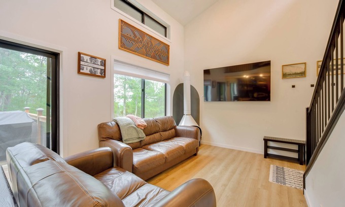 Minong Cabin | Lake House on 3 Acres w/Private Dock in Minong!