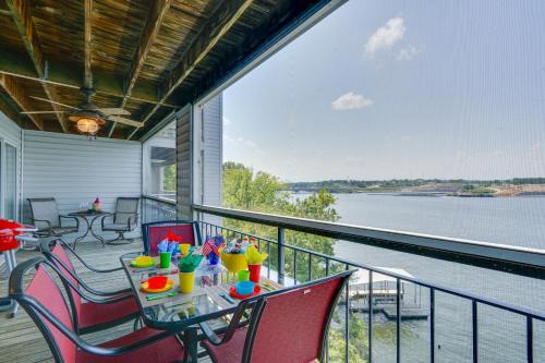 Osage Beach Apartment | Lakefront Condo in Osage Beach Balcony and Views!