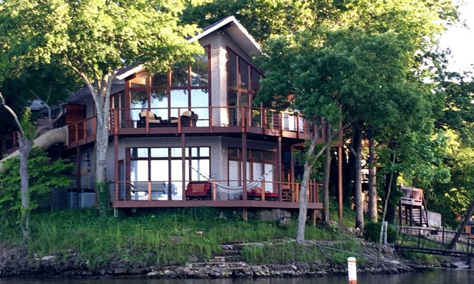 Edwards House | Lakefront Home with Breathtaking Panoramic Views