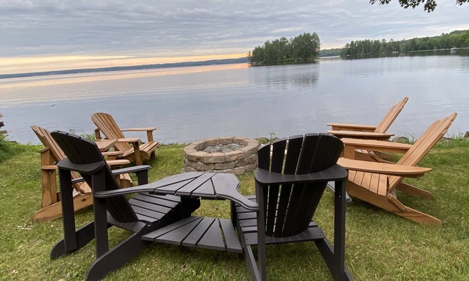 Callander Cottage | Lakefront Paddlers Peak Cottage on Callander Bay, Lake Nipissing