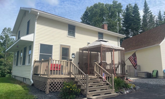 Eagle Lake House | Lakehouse Eagle Lake ME. Great location for hunting, fishing, & snowmobiling.