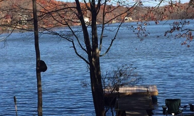 East Stroudsburg House | Lakeside Bungalow is located in the Pocono Mountains.