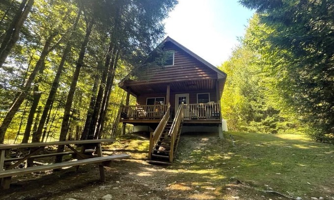 Whitney Cabin | Lakeside Glamping Cabins for the Whole Family/Pets Too!
