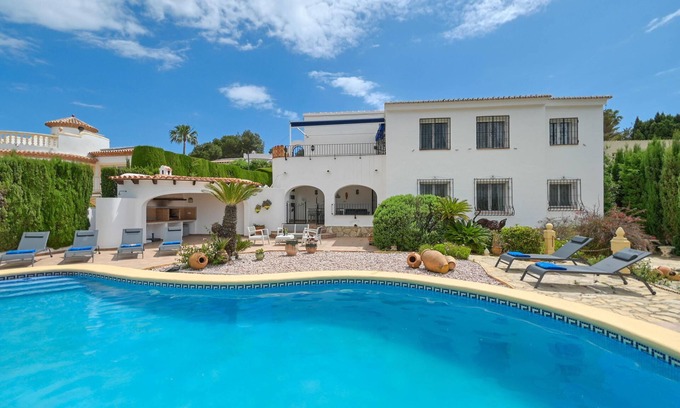 Balcon del Mar Villa | Large and comfortable villa with private pool in Javea, on the Costa Blanca, Spain for 8 persons