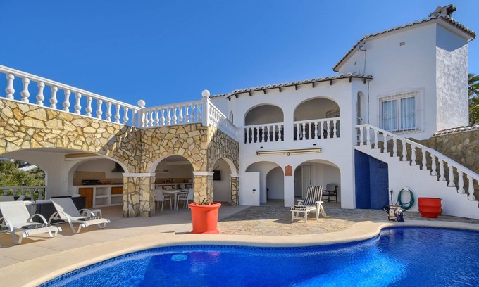 Cumbre del Sol Villa | Large and nice villa with private pool in Benitachell, on the Costa Blanca, Spain for 4 persons