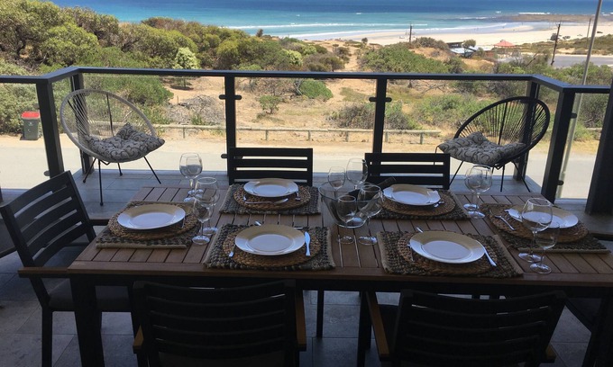 Adelaide House | Large Beach House with MESMERISING sea views regular stunning sunsets
