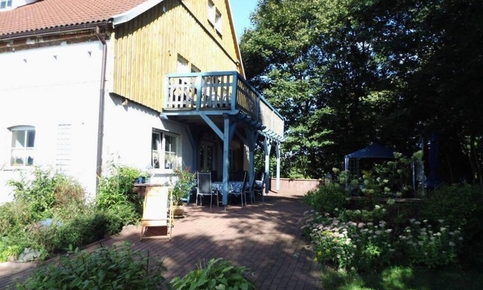 Crussow House | Large country vacation home for 12 people with sauna, terrace & balcony, very quiet