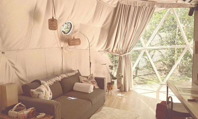 Hastings Highlands Cabin | Large Glamping Geodesic Dome just minutes from Algonquin Park East Gate.