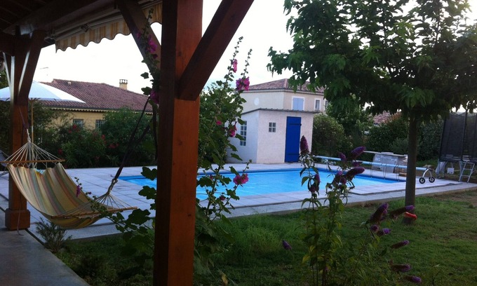 Mercurol Villa | Large house with swimming pool in very quiet area, large garden, chicken coop