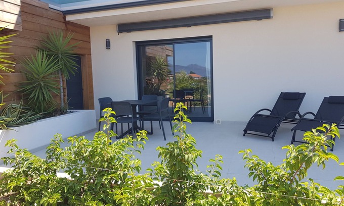 Bastelicaccia Apartment | LARGE Studio 35m2, new and air-conditioned, Available on September 18