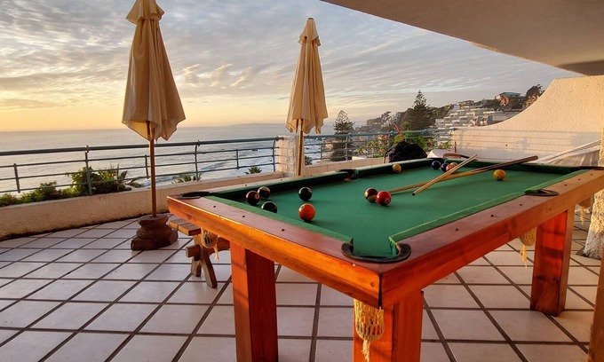 Concon Apartment | Large terrace in first line, Playa Amarilla