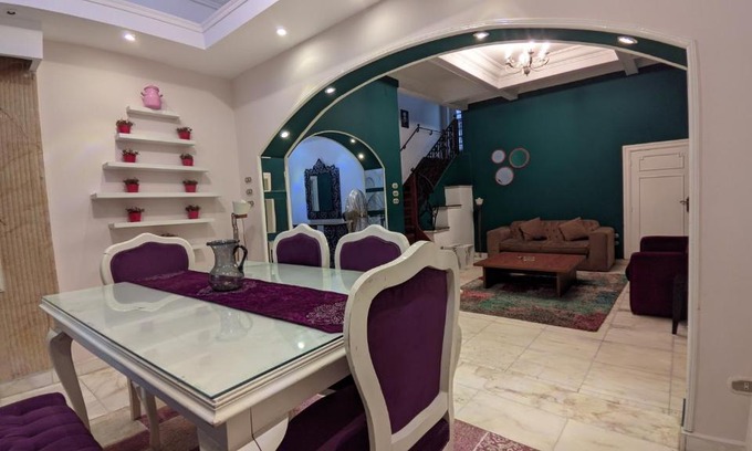 Al-Basatin Villa | Large villa with swimming pool and garden with private entrance