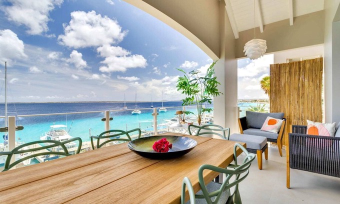 Playa Apartment | Las Dunas with Stunning Sea View and Shared Pool