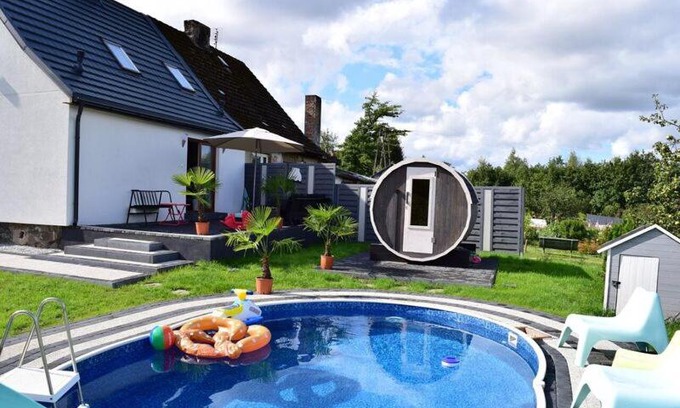 Choczewo House | Las, woda i przygoda - dom z sauną i basenem