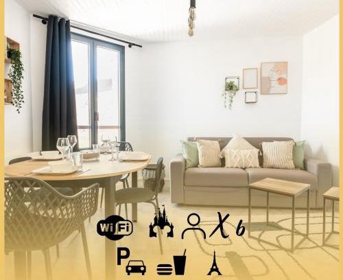 Crecy-en-Brie Apartment | Le 27 - Appartement Cosy - Disney 15min