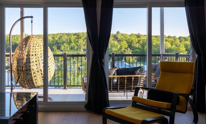 Magog Apartment | Le Citronnier, vue sur l'eau