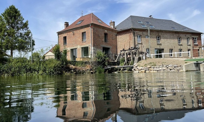 Monchel-sur-Canche House | Le Gite du Moulin de la Pisciculture Situé Dans la Vallée de la Canche