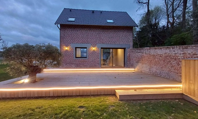 Martin-Eglise House | Le gite du monastère discreet luxury between the beach 5 minutes away and the Normandy countryside