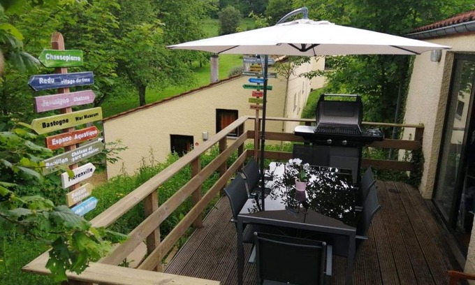 Virton Apartment | Le jardin d'Eugénie gîte a Virton en pleine nature lits fait a l'arrivée