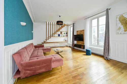 Poincare - Foch - Anatole France - Croix de Bourgogne Apartment | Le Loft d'Anatole - Duplex de 125 m2