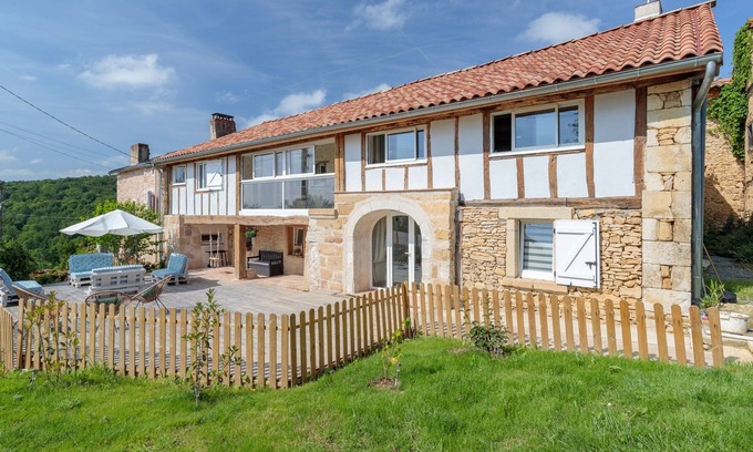 Ausseing House | Le Mas des Petites Pyrénées - Maison avec vue montagne