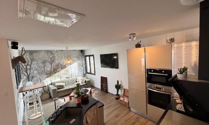 Servigny-les-Sainte-Barbe House | Le patio d'Oscar