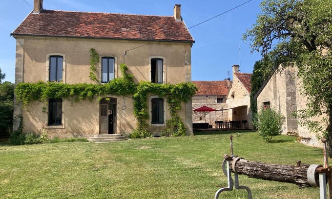 Touillon House | Le Presbytère - Touillon, jacuzzi, 4 chambres pour 10